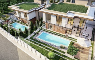 LATEST TECHNOLOGY SUPER LUX 4+1 VILLA WITH PRIVATE POOL