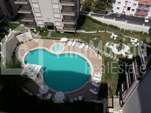 5+1 ROOF DUPLEX FLAT WITH SEA VIEW IN KUŞADASI SITE WITH POOL...