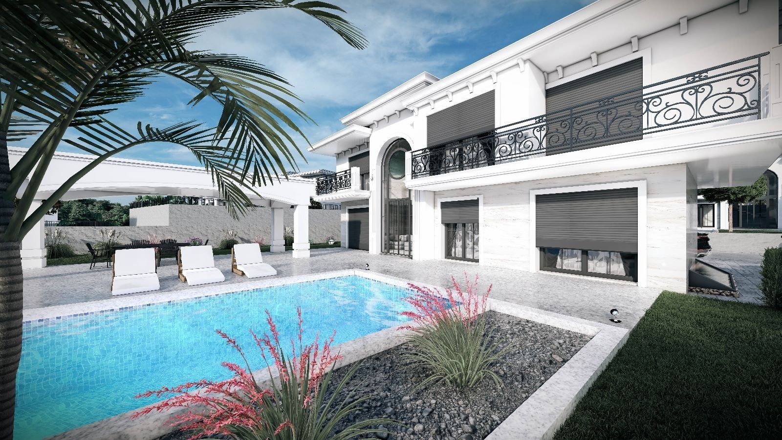 FULL DENİZ MANZARASI VE ÖZEL HAVUZU İLE SÜPER LUX MALİKANE....