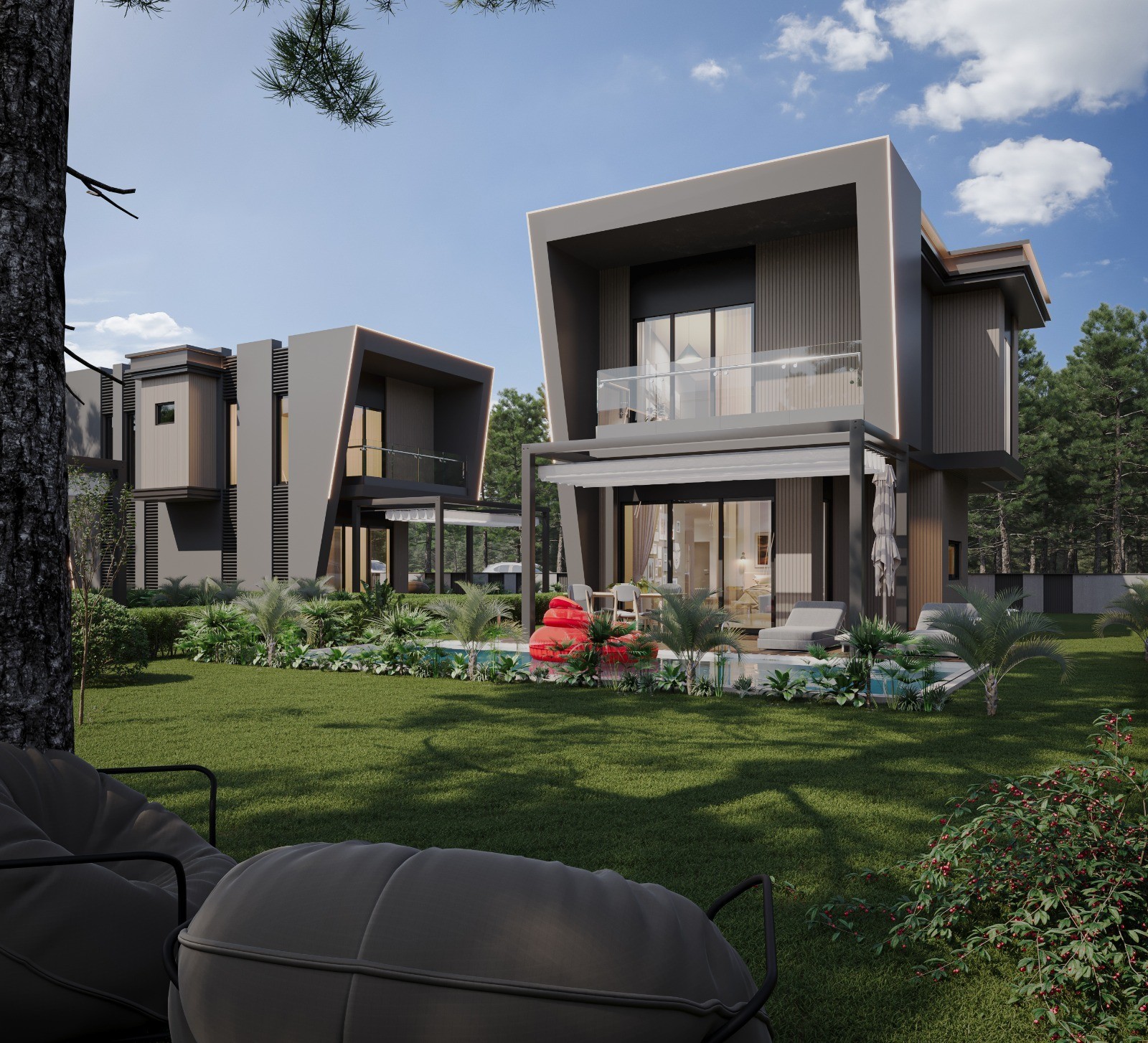 🏠 Villa mit privatem Pool und Smart-Home-System in Davutlar