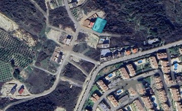 Detached Land with Sea View, Two Villas and Construction Plan