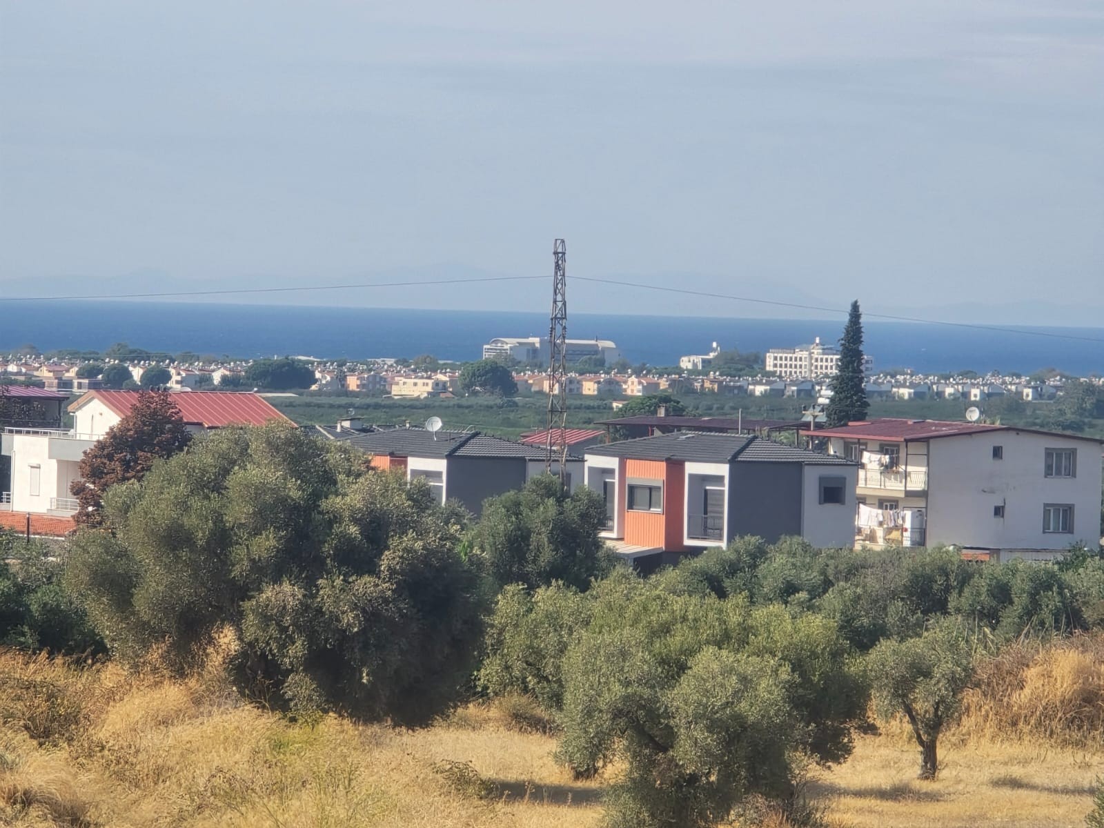 3+1 Maisonette mit Meerblick in Davutlar