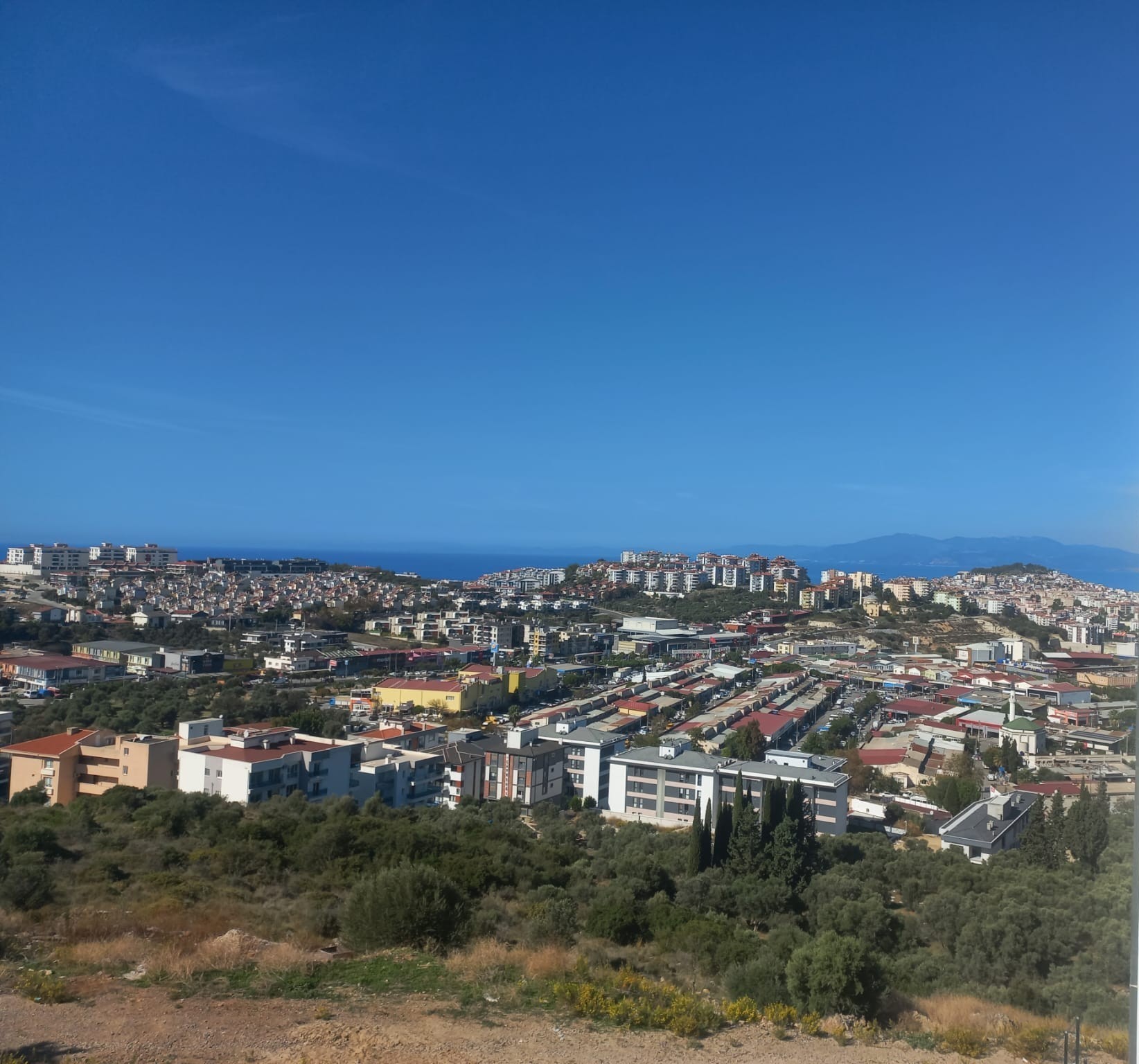 1+1-Apartment mit Meerblick und Erdgasheizung