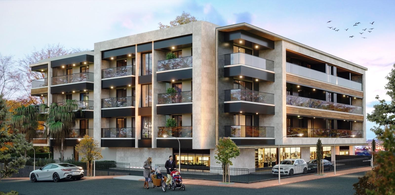 Kapalı Otoparklı, Havuzlu Sitede Sıfır 2+1 Daire