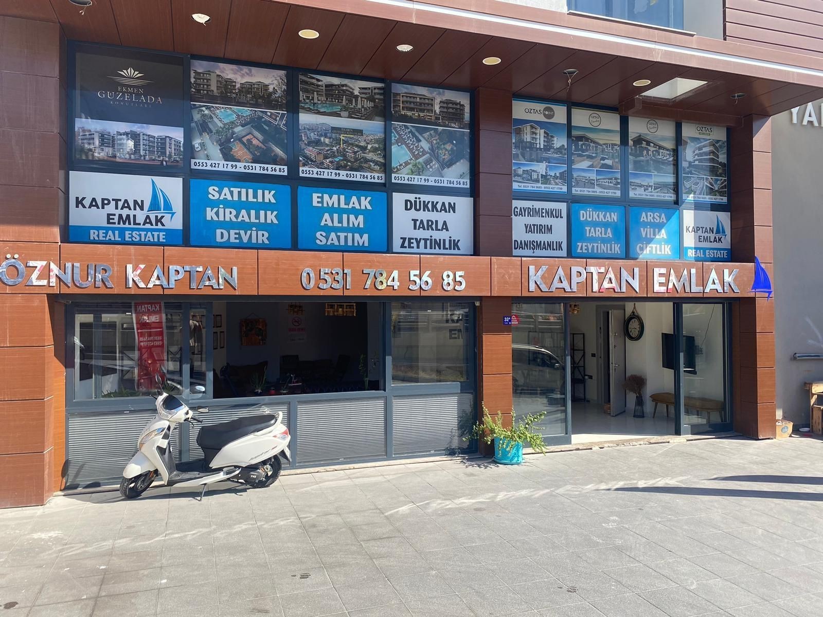 155 m² Shop for Sale in a New Building on the Kuşadası Bypass.