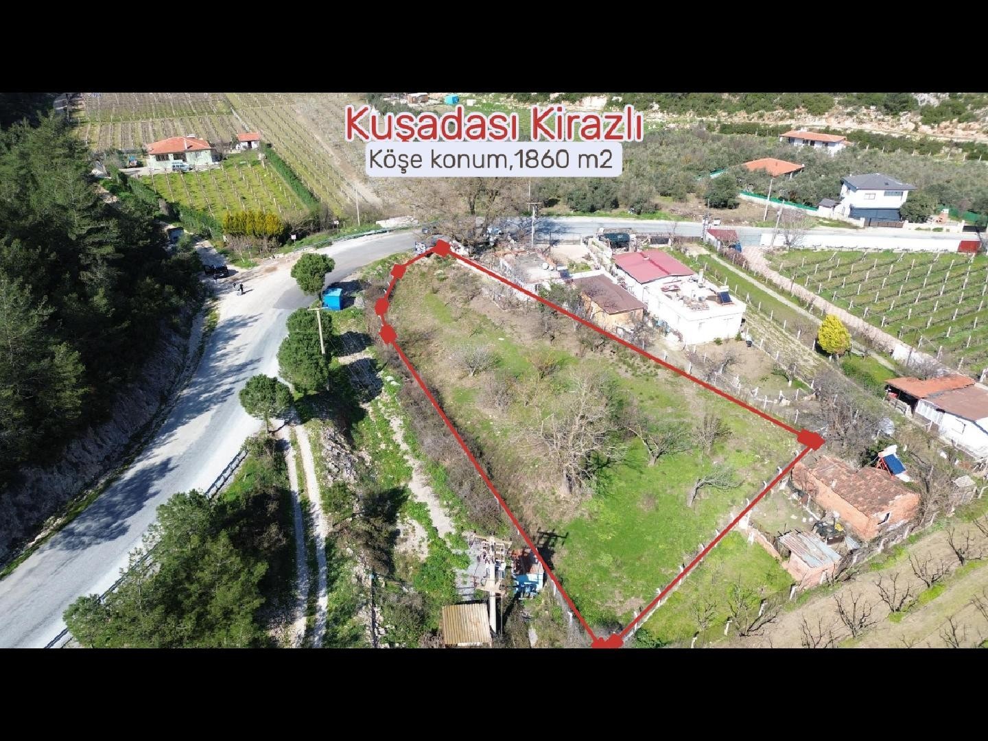 Kirazlı Dereboğaz Mevkiinde 1.862 m² Tarla
