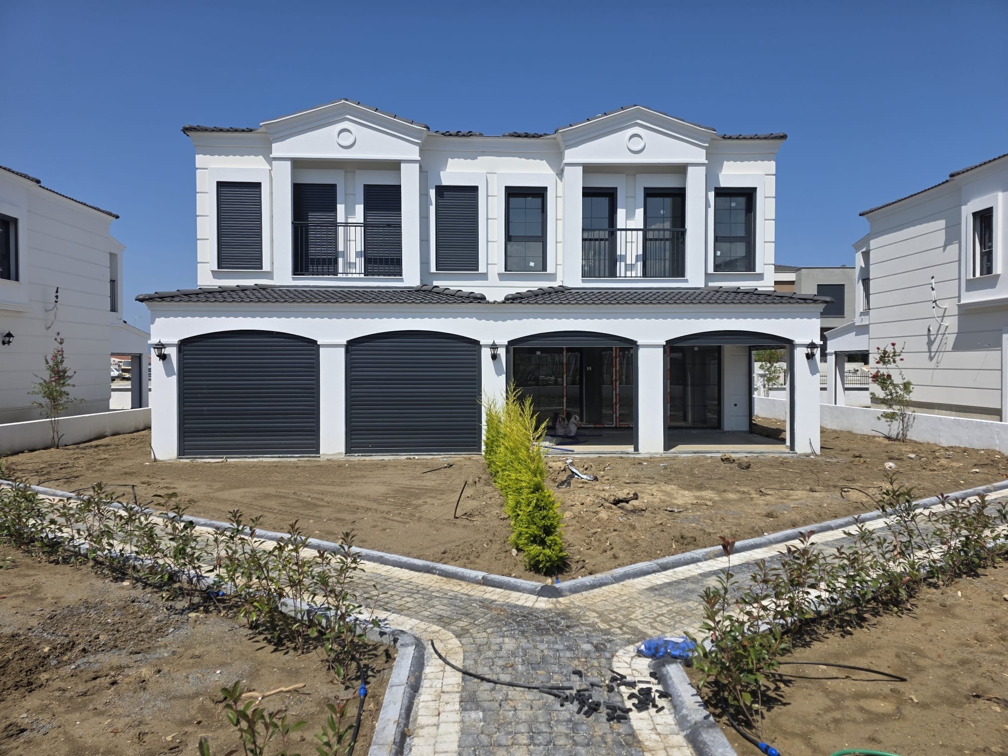 3+1 Smart Villas with Twin and Detached Options in Davutlar