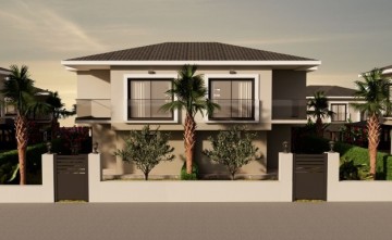 Davutlar'da Butik Sitede 3+1 İkiz Villa Projesi