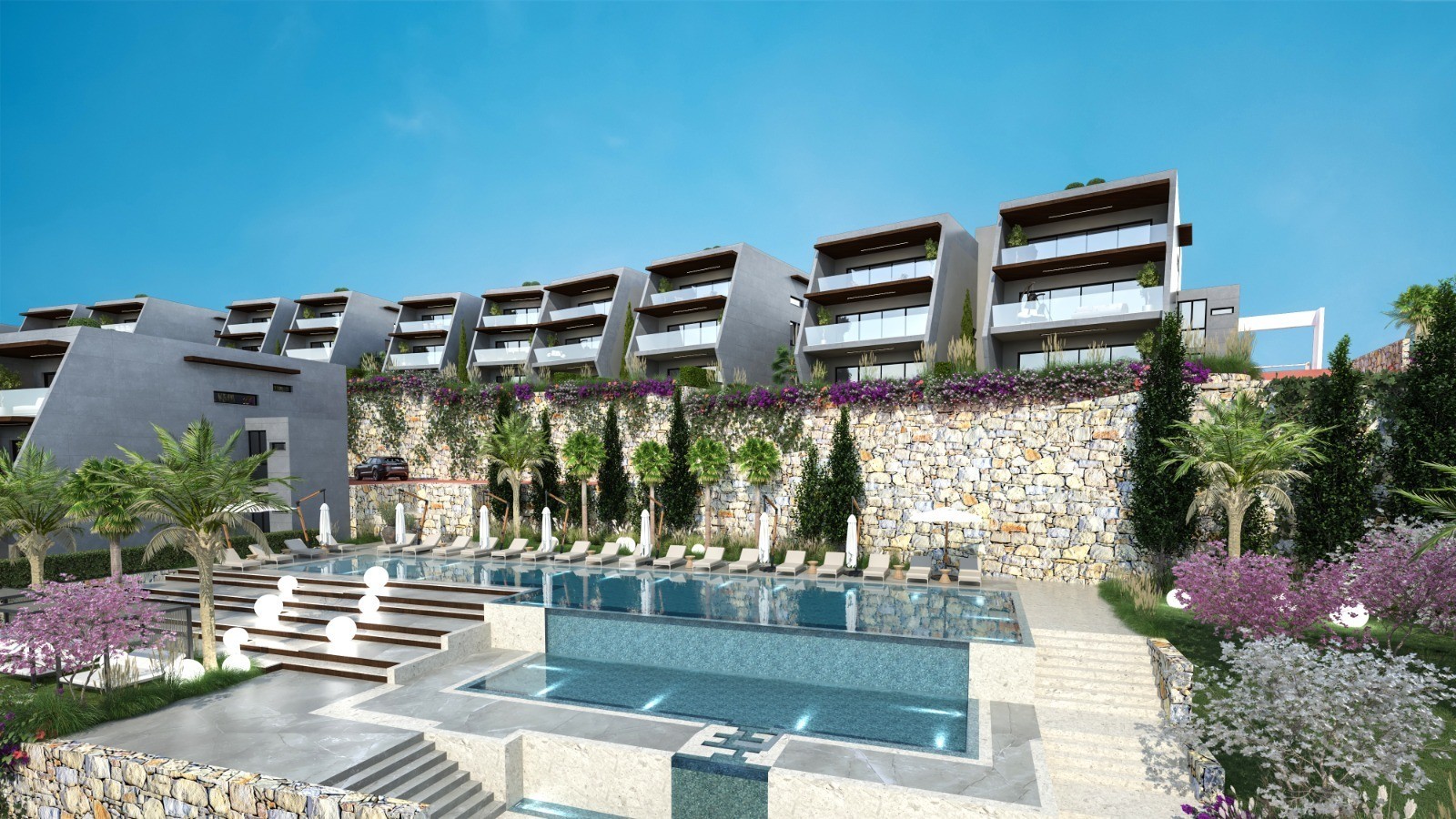 Panoramik Deniz Manzaralı Lüks 3+1 Daireler