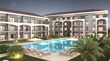 1+1 and 2+1 Apartments in a Gated Community with Swimming Pool in Davutlar