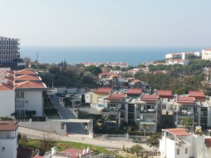 🌊 Penthouse Duplex Apartment with Sea View and Spacious Terrace in Kadınlar Denizi